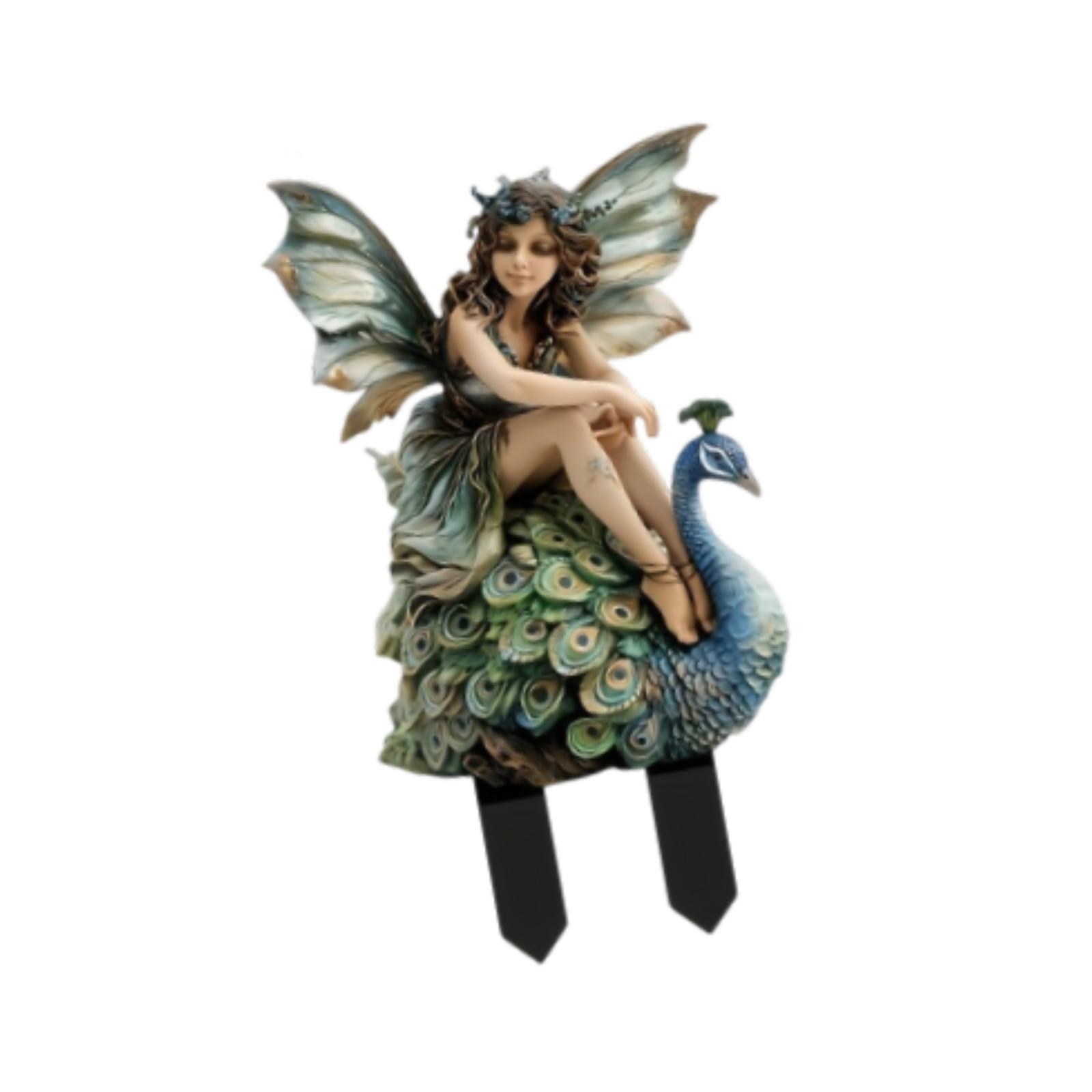 Magideal - Estaca De Hadas Para Jardín, Estaca De Hadas Acrílica 2D, Accesorios De Decoración Exterior Para Jardín, Caminos, Parterres Y Decoración De Jardín. Estilo A