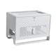 thumbnail image 4 of Caja De Almacenamiento De Enrutador Gestión De Cable Multipropósito Para Sala De Estar Office Home Gray, 4 of 5