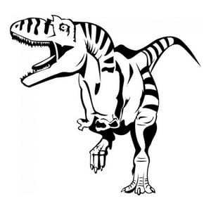 Rienda Libre Graphics - Decomural T-Rex Dinosaur Ws-17569