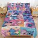 thumbnail image 2 of 3 Piece Bedding SetAngel And StitchComforter Set for Kids Boys Teen Tween 3D Lightweight Microfiber Bedding Sets, 2 of 5