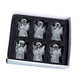 thumbnail image 4 of 6 Piezas Decoraciones Colgantes Para árbol De Navidad Accesorio Para Fotografía De Interior Dormitorio Con Chimenea 2,1 Cm X 4,2 Cm Plata, 4 of 5