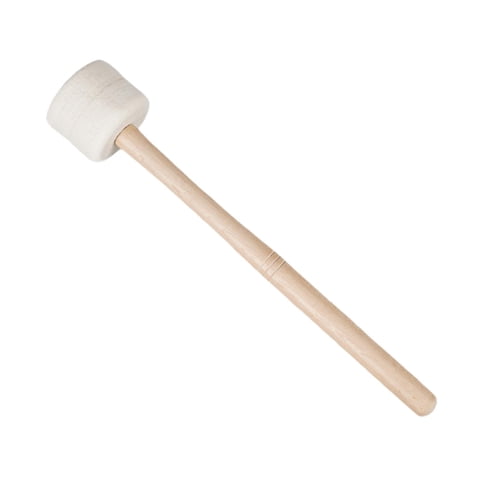 Bothyi - Palo De Mazo De Tambor De 34Cm Con Mango De Madera, Baqueta Para Tambores, Caja