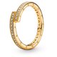 thumbnail image 1 of Anillo Pandora Sparkling Overlapping, 1 of 2