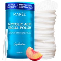 Almohadillas Exfoliantes Maree Glycolic Acid 200 Almohadillas Tónicas Para Rostro