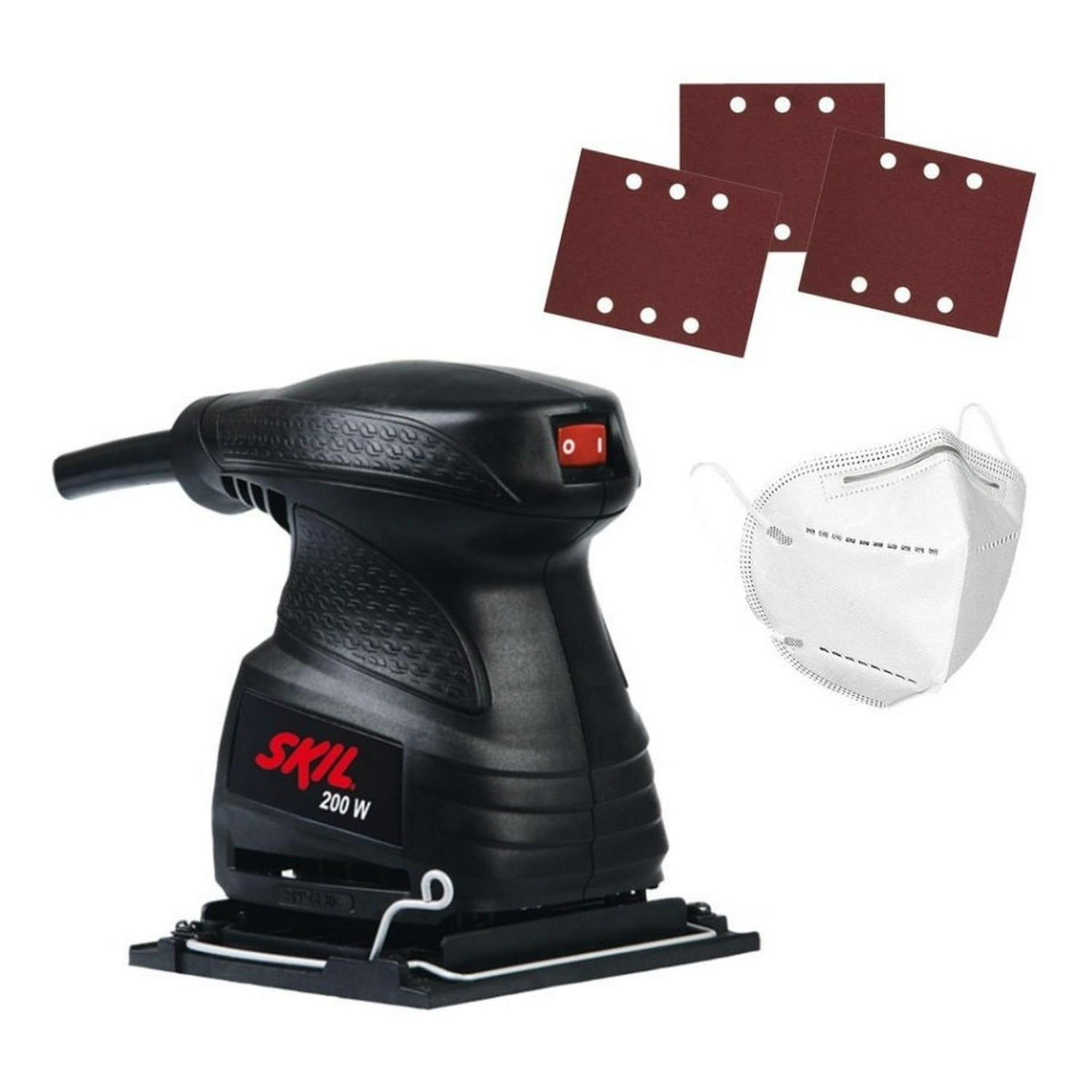 Lijadora Orbital Skil 7232 - 200 Watts Negro