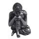 thumbnail image 3 of Estatua De Buda Indio De Meditación, Escultura En Reposo, Figura Pintada A Mano #1, 3 of 3
