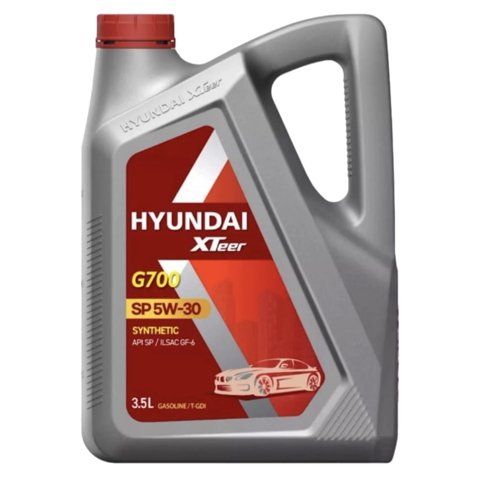 Aceite De Motor 5W30 Hyundai 3.5Litros Vehiculo Bencinero