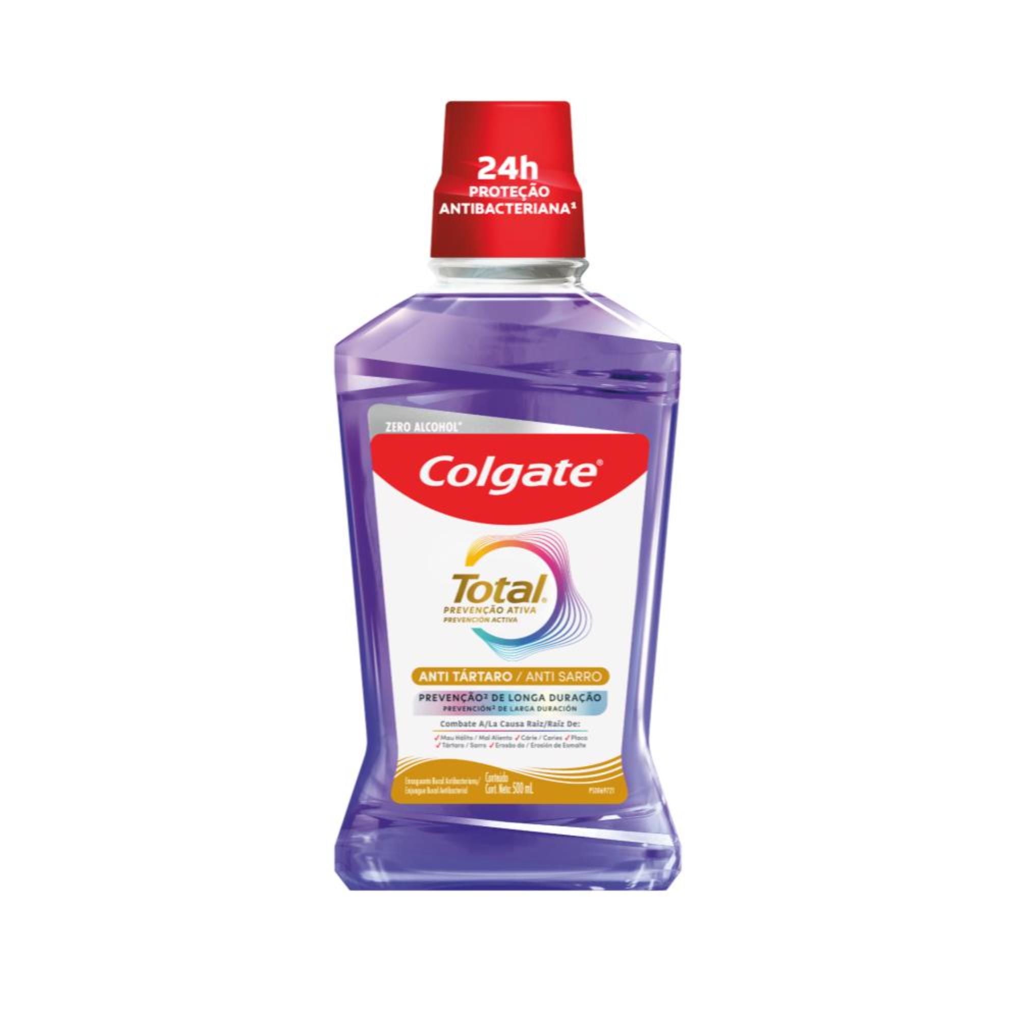 Enjuague Bucal Total 12 Anti Sarro 500 ml Colgate