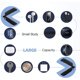 thumbnail image 3 of Funda MP3 AGPTEK de 2,4 pulgadas AiMoonsa, 3 of 3