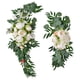 thumbnail image 5 of Granja Flores Artificiales Arco Decoración Colgante Para Dormitorio Ceremonia Vacaciones Blanco, 5 of 5