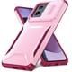 thumbnail image 4 of Funda Resistente para Motorola Moto G 4G 2023 con Tapa Deslizante y Protección Militar Rosa, 4 of 6