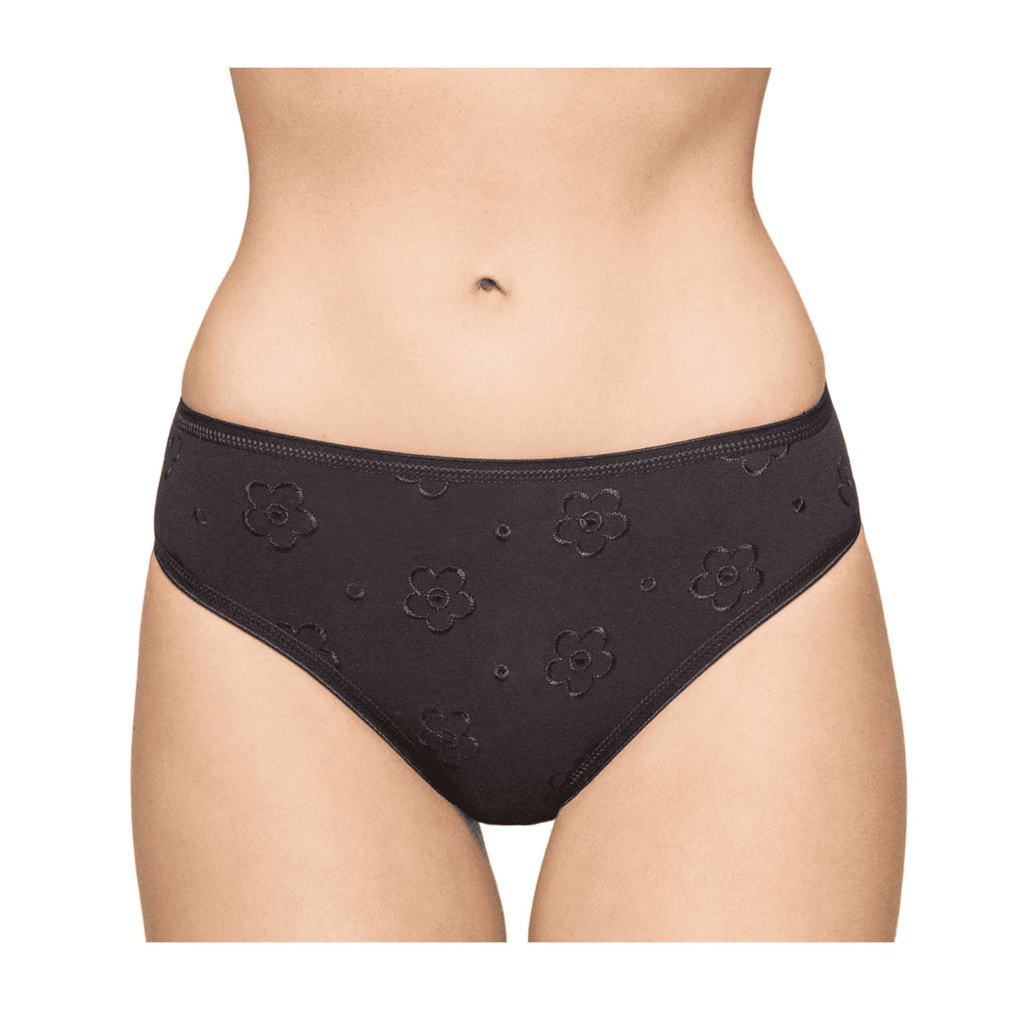 Lady Genny - Bikini Cotton Spandex Bordado