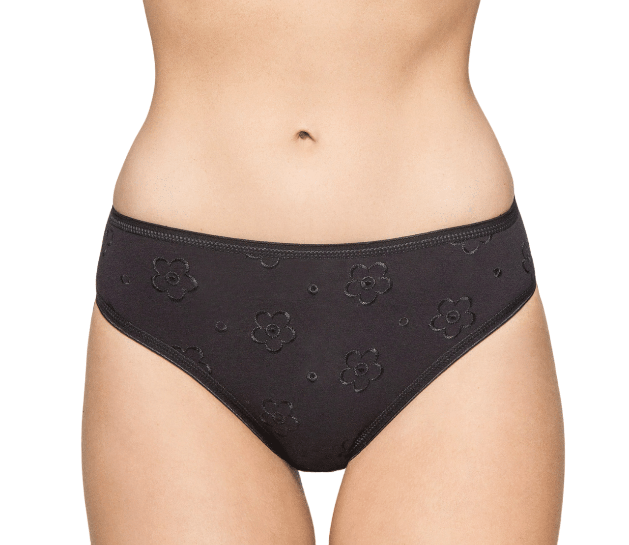 Lady Genny - Bikini Cotton Spandex Bordado