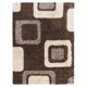 thumbnail image 1 of Alfombra Shaggy D1 133 x 180 Chocolate, 1 of 2
