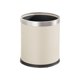 thumbnail image 3 of Bote De Basura Con Tapa Abierta Bote De Basura Simple Para Sala De Estar Casa Granja Mantequilla Blanca, 3 of 5