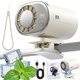 thumbnail image 1 of Ventilador clip coche LED 199 velocidades 16°C semi enfriamiento USB recargable 360° rotación, 1 of 8