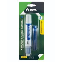 Bl Marcador Pizarra Recargable Azul Torr  Torre