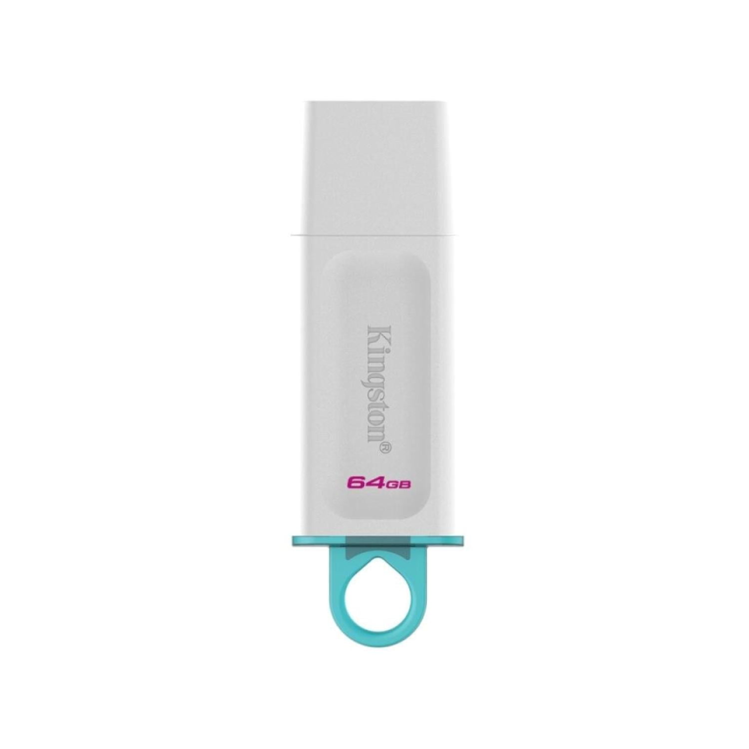 Kingston - Pendrive Usb 3.2 64gb Datatraveler Blanco Exodia