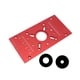 thumbnail image 3 of Placa de inserción para mesa de fresadora M8 Kit de base de elevación para fresadora Herramienta auxiliar de grabado Placa abatible para fresadora , Rojo, 3 of 5