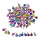 thumbnail image 1 of 50x Abalorios De Cristal Craquelados Colgantes De Gemas Florales Para Fabricación De Joyería DIY, 1 of 4