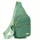 thumbnail image 1 of Quilted Casual Chest Bag, Lightweight Foldable Sling Bag, Portable Trendy Versatile Shoulder Bag, 1 of 3