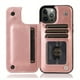 thumbnail image 1 of For IPhone 14 13 12 11 Pro Max XR XS Max SE 2022/2020 7 8 Plus Wallet Case With Card Holder, PU Leather Kickstand Card Slots Case, Double Magnetic Clasp And Durable Shockproof Cover, 1 of 3