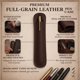 thumbnail image 4 of Estuche de pluma CestAntiQ 16 cm Cuero artesanal – Regalo, 4 of 4