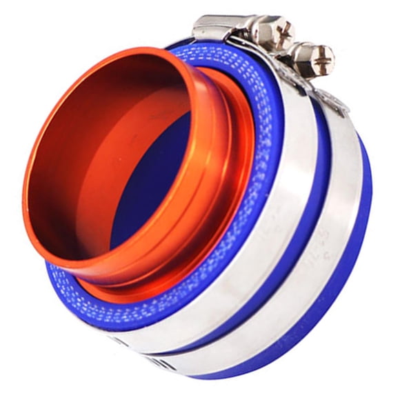 Junta de filtro de aire de admisión de carburador, reemplazo directo para filtro de aire PE , accesorios premium, acero inoxidable profesional, 50 mm a 42 mm