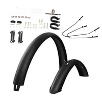 Magideal - Guardabarros Para Bicicleta De Montaña, Guardabarros Para Bicicleta De Carretera, Guardabarros De Cobertura Total Extraancho, Protector De Neumáticos 275 En Soporte Negro