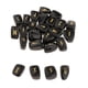 thumbnail image 5 of 25pc Natural Runes Stones Irregular Wicca Grabado Adivinación Coleccionables Negro, 5 of 5