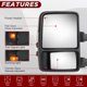 thumbnail image 2 of Espejos de remolque Perfit Zone para Ford F250/F350/F450/F550, 2 of 8