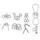 thumbnail image 1 of Juego Mental Rompecabezas Alambre Rompecabezas IQ Test Toy Para Ni?os Adultos Estilo 1, 1 of 3