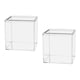 thumbnail image 3 of 2x Caja De Almacenamiento De Acrílico Transparente Caja De Aperitivos Apilable 7,5 Cm X 7,5 Cm X 7,5 Cm, 3 of 5