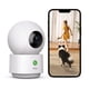 thumbnail image 1 of Cámara de seguridad AOSU 2K Indoor con vista de 360°, WiFi, compatible con Alexa, 1 of 8