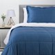 thumbnail image 1 of Plumon Estampado Con Sherpa 1 Plaza Azul, 1 of 4