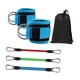 thumbnail image 5 of 3 Piezas De Bandas De Resistencia Para Tobillos Con Pu?os Para Entrenamiento De Fuerza, Color Azul Claro, 5 of 5