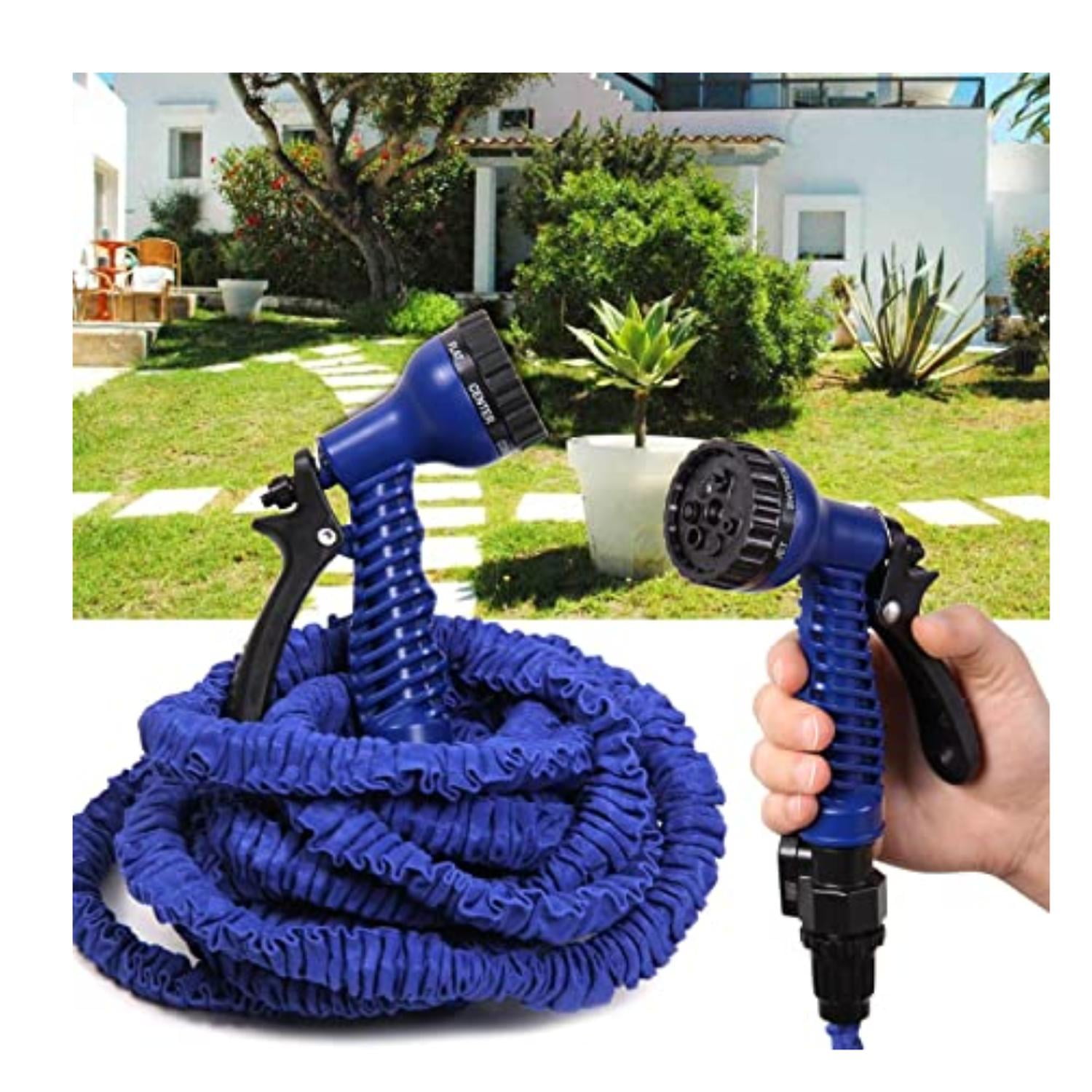 Clickdescuento - Manguera Retractil 22.5 Metros Azul
