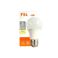 Pack X3 Ampolletas Led A60 9W E27 Universal Luz Neutra Fsl