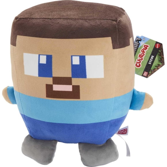 Personaje de peluche Mattel Minecraft Cuutopia Steve 25 cm