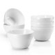 thumbnail image 1 of Juego de 6 tazas de caldo Sweese de 240 ml, porcelana blanca, 1 of 7