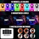 thumbnail image 5 of Luces LED inalámbricas para auto Hemei9319, 8 colores, control remoto, 5 of 8
