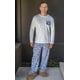 thumbnail image 2 of Pijama De Algodón Hombre Largo Hojas Xl, 2 of 3