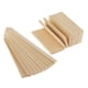 thumbnail image 5 of Panel Rectangular De Madera De Pino Natural, 20 Piezas, 100/300mm, Para Manualidades, 5 of 5