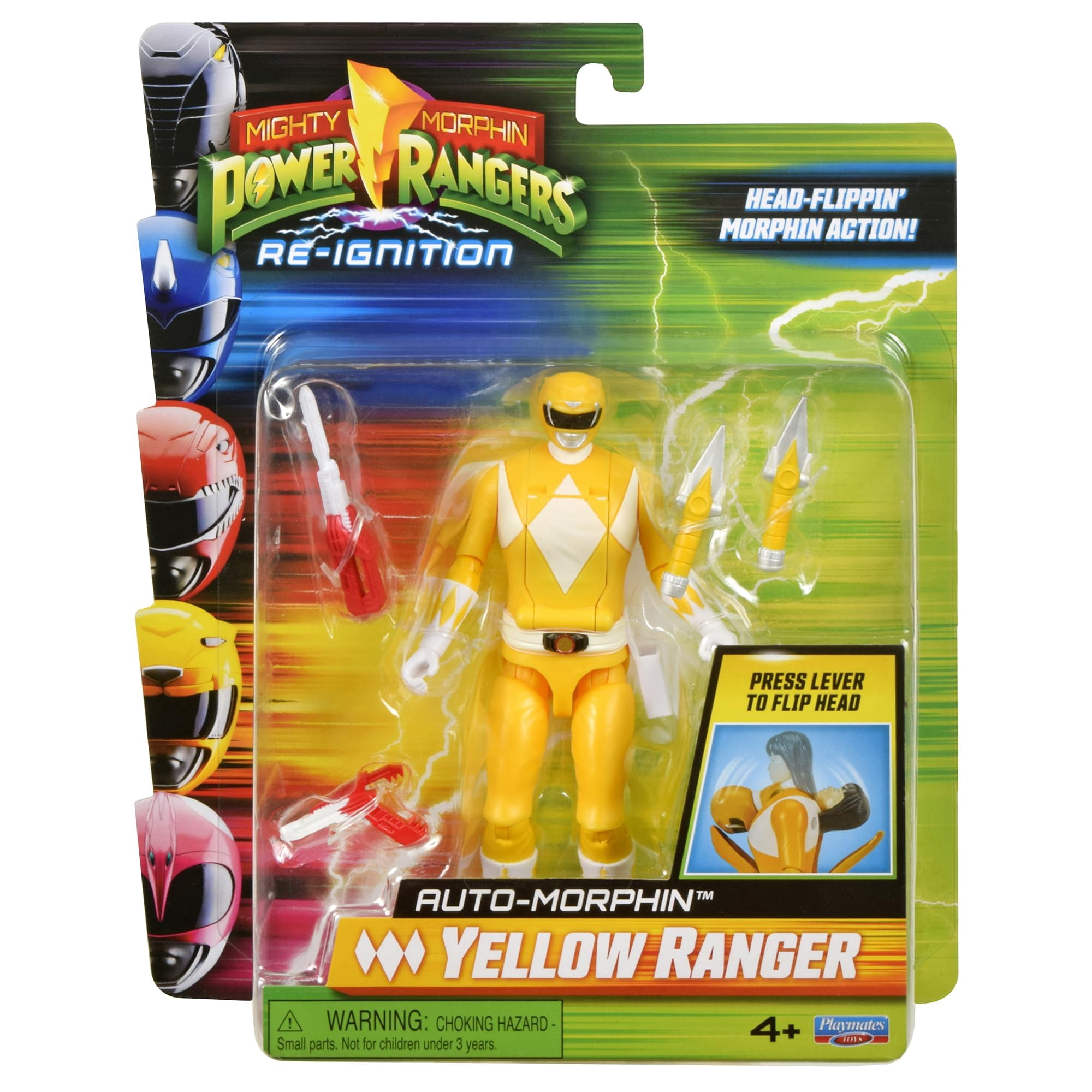 Figura De Acción Power Rangers Reignition Auto Morphin 15 Cm