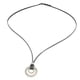 thumbnail image 5 of Collar De Cordón De Cuero PU Vintage Con Pulsera Con Colgante De Anillo Para Mujer, 5 of 5
