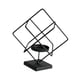 thumbnail image 4 of Candelabro De Metal Con Soporte Para Decoración De Centros De Mesa, Cuadrado, Color Negro, 4 of 5