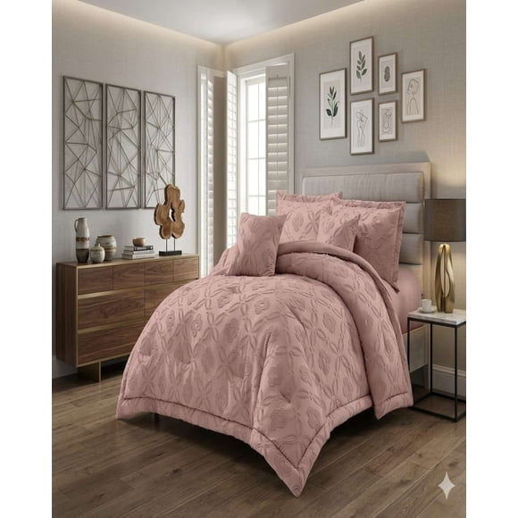 Cubrecama Quilt Nórdico Delgado Diseño Flores 2 plazas