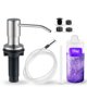 thumbnail image 1 of Dispensador de jabón para cocina Sben de acero inoxidable de 500 ml con tubo, 1 of 7