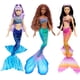 thumbnail image 1 of Set de muñecas Mattel Disney La Sirenita Ariel Sisters con 3 muñecas modernas, 1 of 6