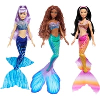Set De Muñecas Mattel Disney La Sirenita Ariel Sisters Con 3 Muñecas Modernas